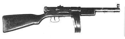 Пистолет-пулемет ППД-40 конструкции В.А. Дегтярева